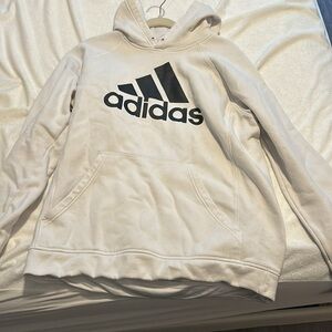 White adidas hoodie